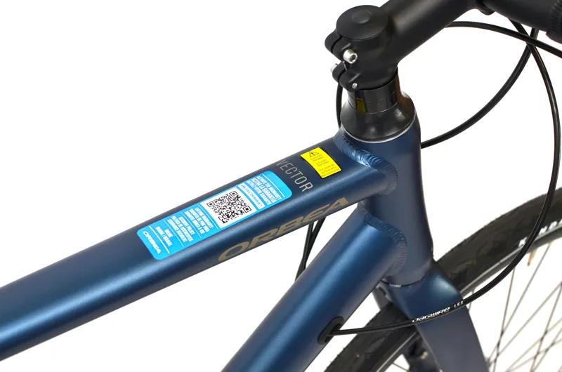 Ex Demo Orbea Vector 20 2026 Hybrid Bike - Large - Moondust Blue-3