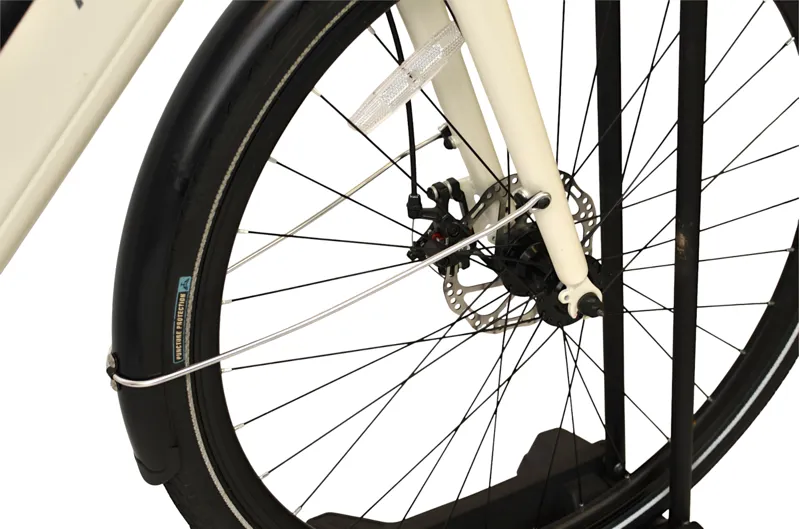Ex Demo Falcon Liberty Low Step Electric Hybrid Bike - Off-White-4