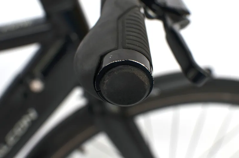 Ex Demo Falcon Zone 375wh 2027 Electric Hybrid Bike Equipped with Mudguards - Black-1