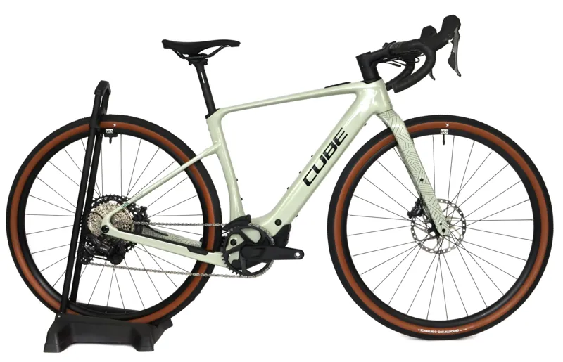 Ex Demo Cube Nuroad Hybrid C62 Race 400X 2026 Electric Gravel Bike - Small - Reedbeige