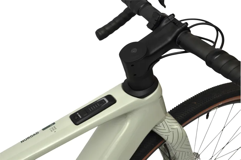 Ex Demo Cube Nuroad Hybrid C62 Race 400X 2026 Electric Gravel Bike - Small - Reedbeige-3