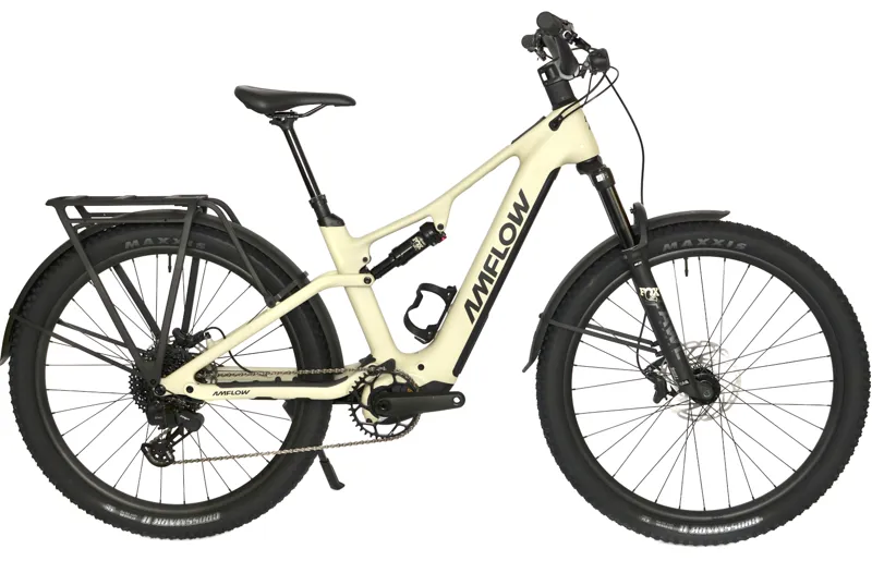 Nearly New Amflow TL Carbon 27.5 2027 Full Suspension Electric MTB - Small / Medium Silica Beige