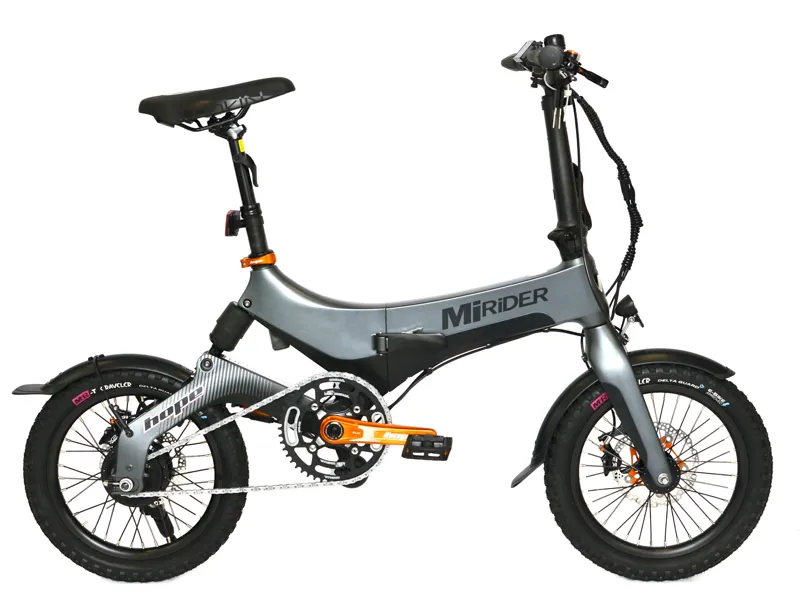 Ex Demo Mirider One Electric Folding Bike - Grey Hope Edition
