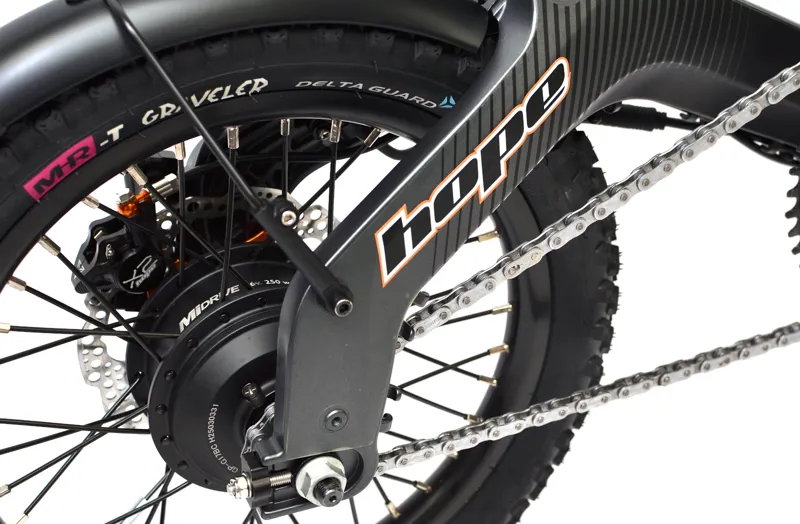 Ex Demo Mirider One Electric Folding Bike - Grey Hope Edition-1