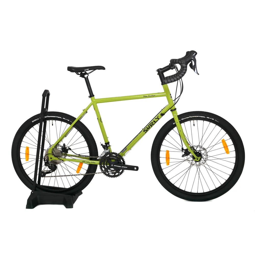 uPRISE Bikes Ex Demo Surly Disc Trucker Touring Bike - 52 cm - Pea Lime Soup | Price match, 365 day return s, 18-Month Warranty, Finance Available & Free UK Delivery