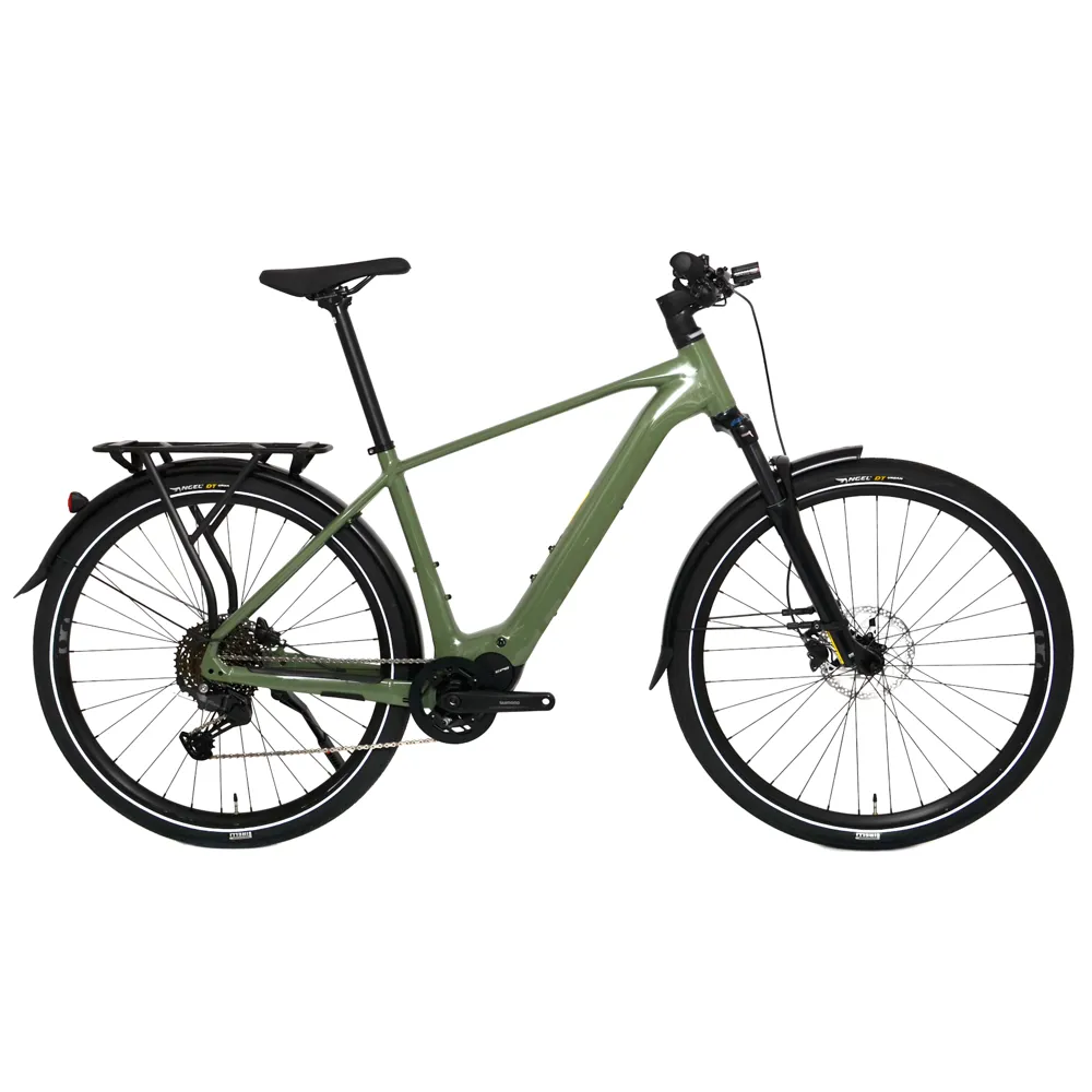 uPRISE Bikes Nearly New Orbea Kemen 40 Electric Hybrid Bike - Large - Urban Green | Price match, 365 day return s, 18-Month Warranty, Finance Available & Free UK Delivery
