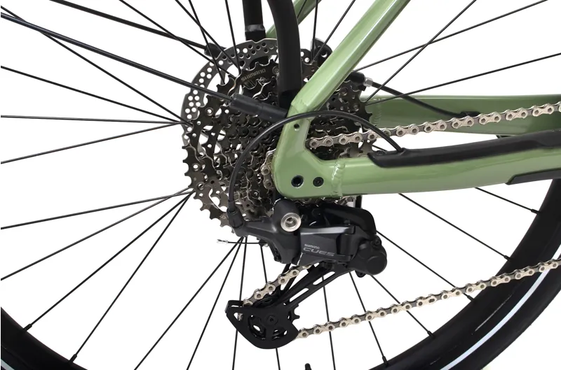 Nearly New Orbea Kemen 40 Electric Hybrid Bike - Large - Urban Green-6