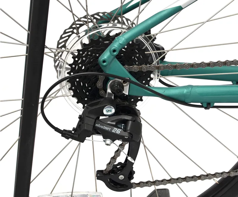 Nearly New GT Transeo Elite Women's 2024 Hybrid Bike - Small - Satin Jade-4