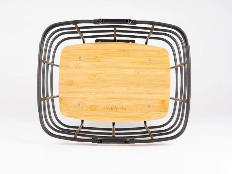 Atranvelo AVS Duo Large Basket - 27 Litres - Black-1