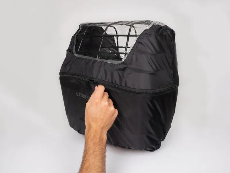Atranvelo Rainy DUO Basket Cover - Black-3