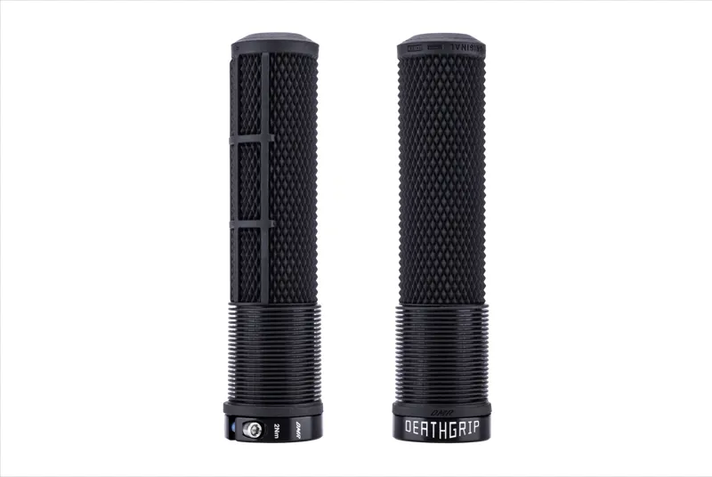 DMR DeathGrip 2 Non Flange MTB Grips - Thick - Black-1