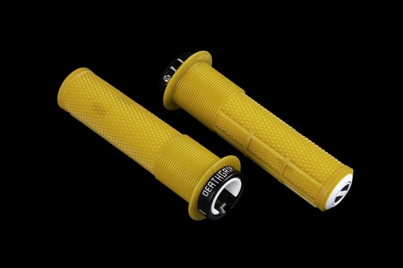 DMR DeathGrip 2 Flanged MTB Grips - Thin - Gum-1