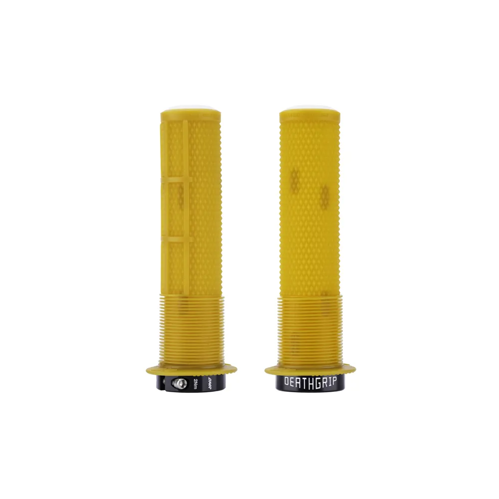 uPRISE Bikes DMR DeathGrip 2 Flanged MTB Grips - Thin - Gum | Price match, 365 day return s, 18-Month Warranty, Finance Available & Free UK Delivery