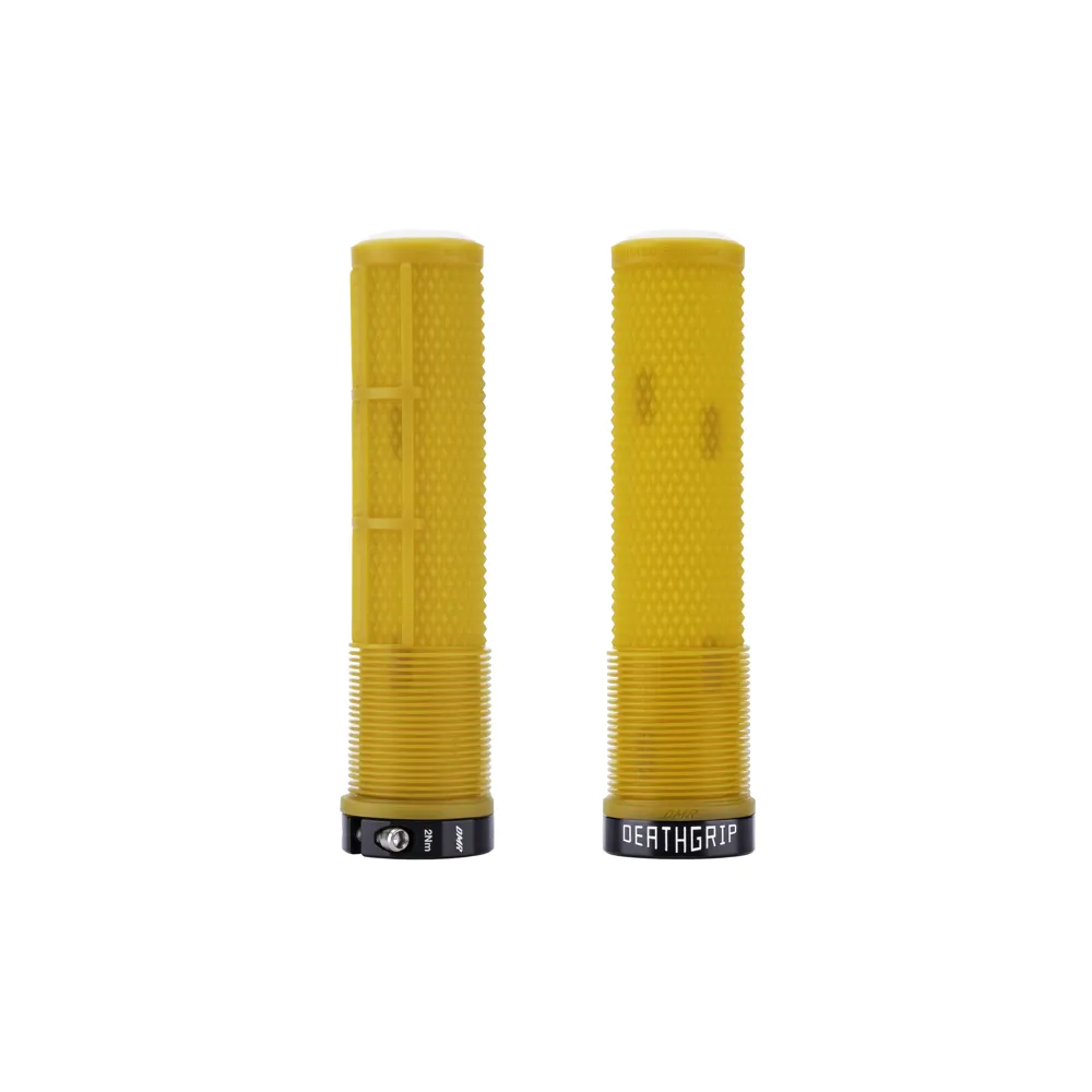uPRISE Bikes DMR DeathGrip 2 Non Flange MTB Grips - Thin - Gum | Price match, 365 day return s, 18-Month Warranty, Finance Available & Free UK Delivery