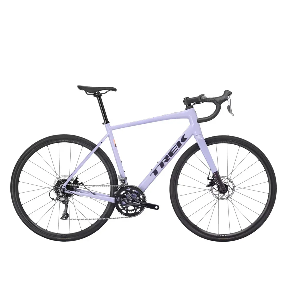 uPRISE Bikes Trek Domane AL 2 2027 Endurance Road Bike - Lavender Haze | Price match, 365 day returns, 18-Month Warranty, Finance Available & Free UK Delivery