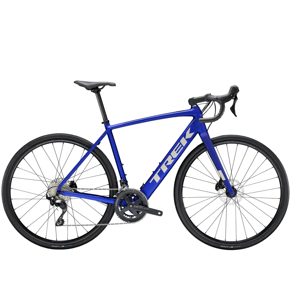 uPRISE Bikes Trek Domane+ AL 5 2025 Electric Road Bike - Hex Blue | Price match, 365 day return s, 18-Month Warranty, Finance Available & Free UK Delivery