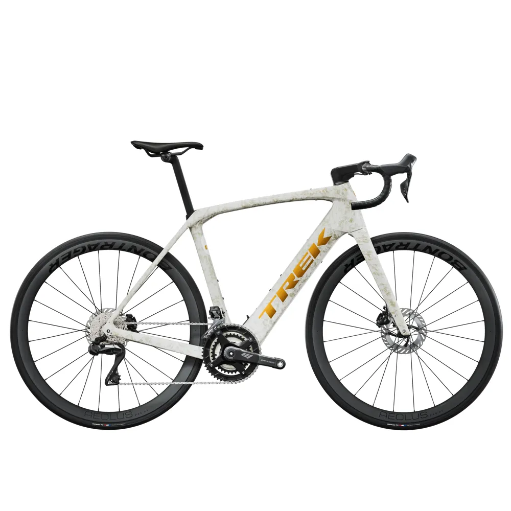 uPRISE Bikes Trek Domane+ SLR 7 2025 Carbon Electric Road Bike - Era White | Price match, 365 day return s, 18-Month Warranty, Finance Available & Free UK Delivery