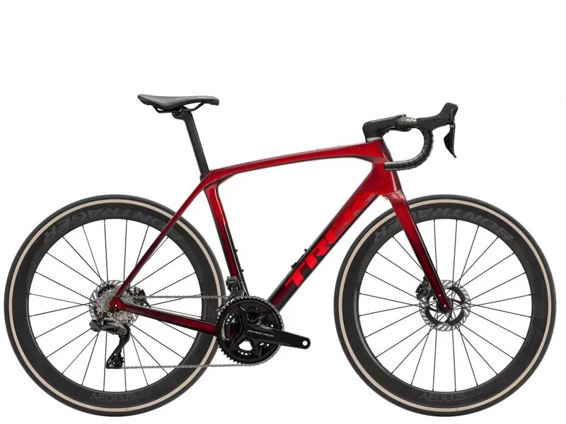 Trek Domane SLR 9 2026 Carbon Endurance Road Bike - Red Smoke