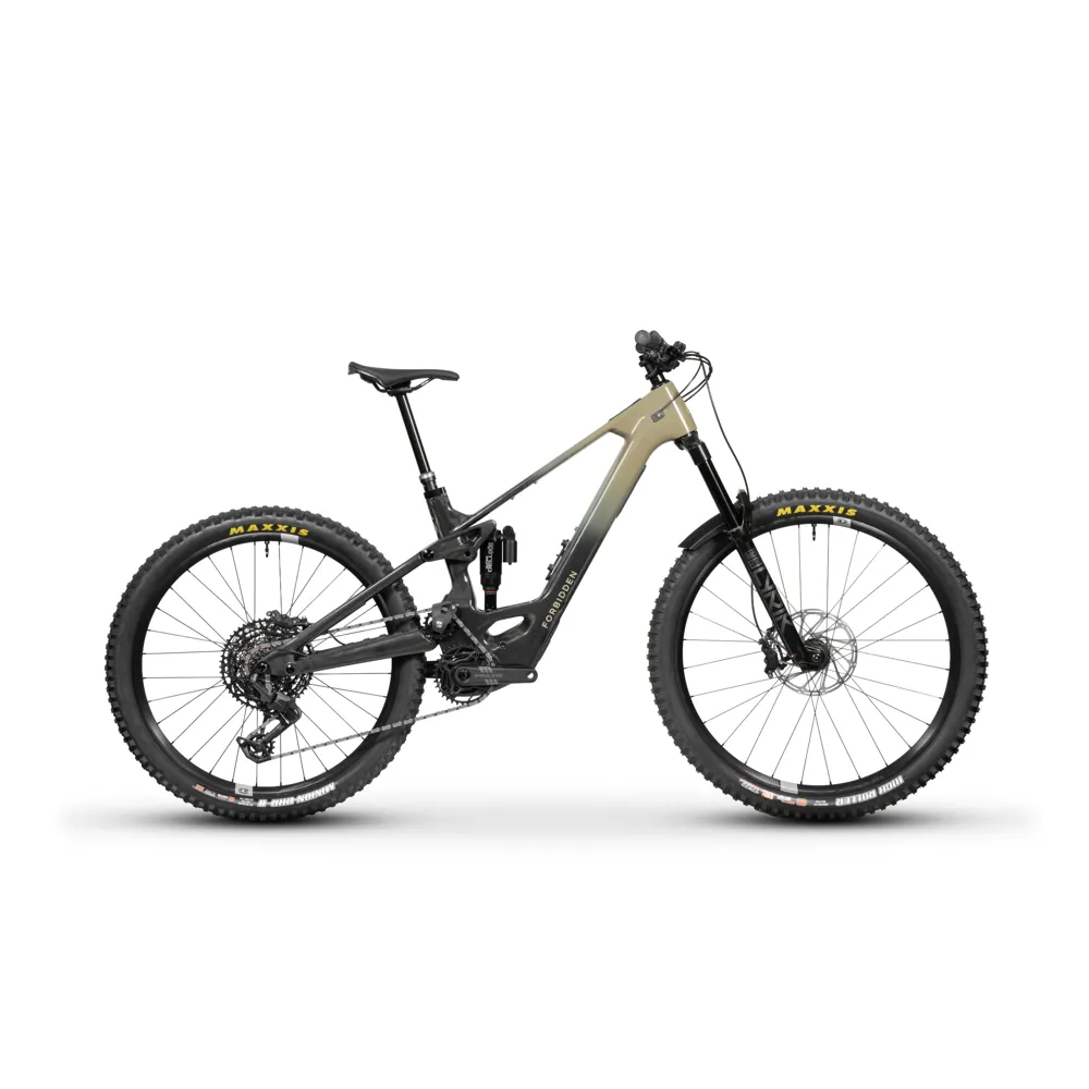 uPRISE Bikes Forbidden Druid E T4 800wh 2026 Electric Mountain Bike - Sandstorm | Price match, 365 day returns, 18-Month Warranty, Finance Available & Free UK Delivery