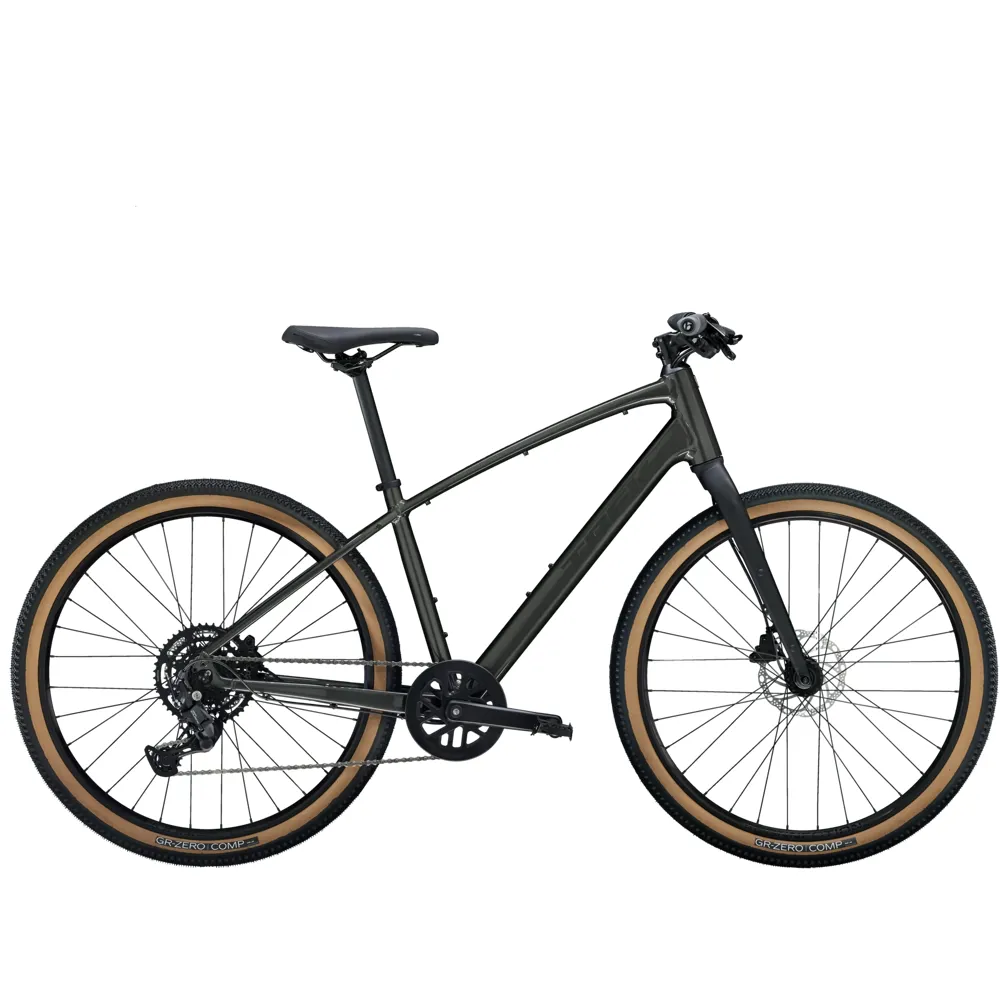 uPRISE Bikes Trek Dual Sport 2 Gen 5 2025 Hybrid Bike - Lithium Grey | Price match, 365 day return s, 18-Month Warranty, Finance Available & Free UK Delivery