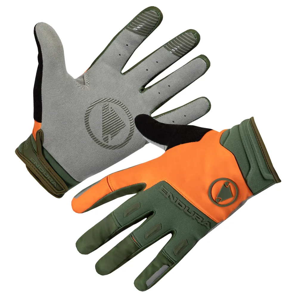 uPRISE Bikes Endura SingleTrack Windproof Long Finger Gloves - Harvest | Price match, 365 day return s, 18-Month Warranty, Finance Available & Free UK Delivery