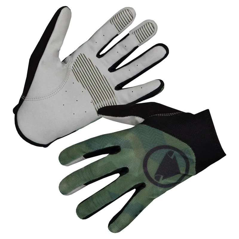 Endura Hummvee Lite Icon Long Finger Gloves - Tonal Olive