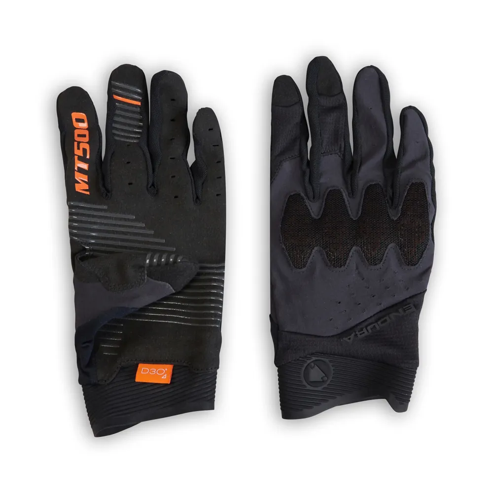 uPRISE Bikes Endura MT500 D3O Long Finger Gloves II - Black | Price match, 365 day return s, 18-Month Warranty, Finance Available & Free UK Delivery