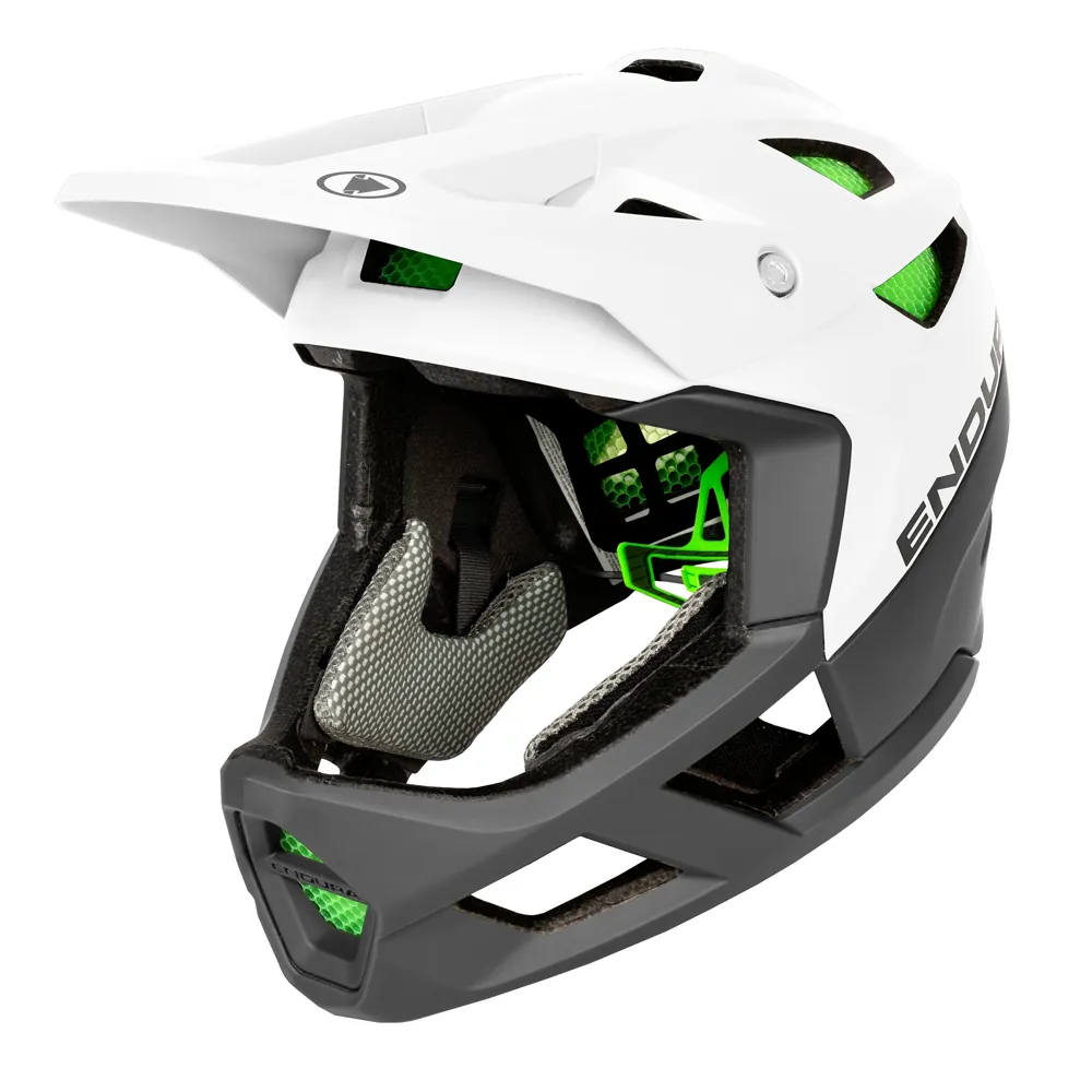 uPRISE Bikes Endura MT500 Mips MTB Full Face Helmet - White | Price match, 365 day return s, 18-Month Warranty, Finance Available & Free UK Delivery