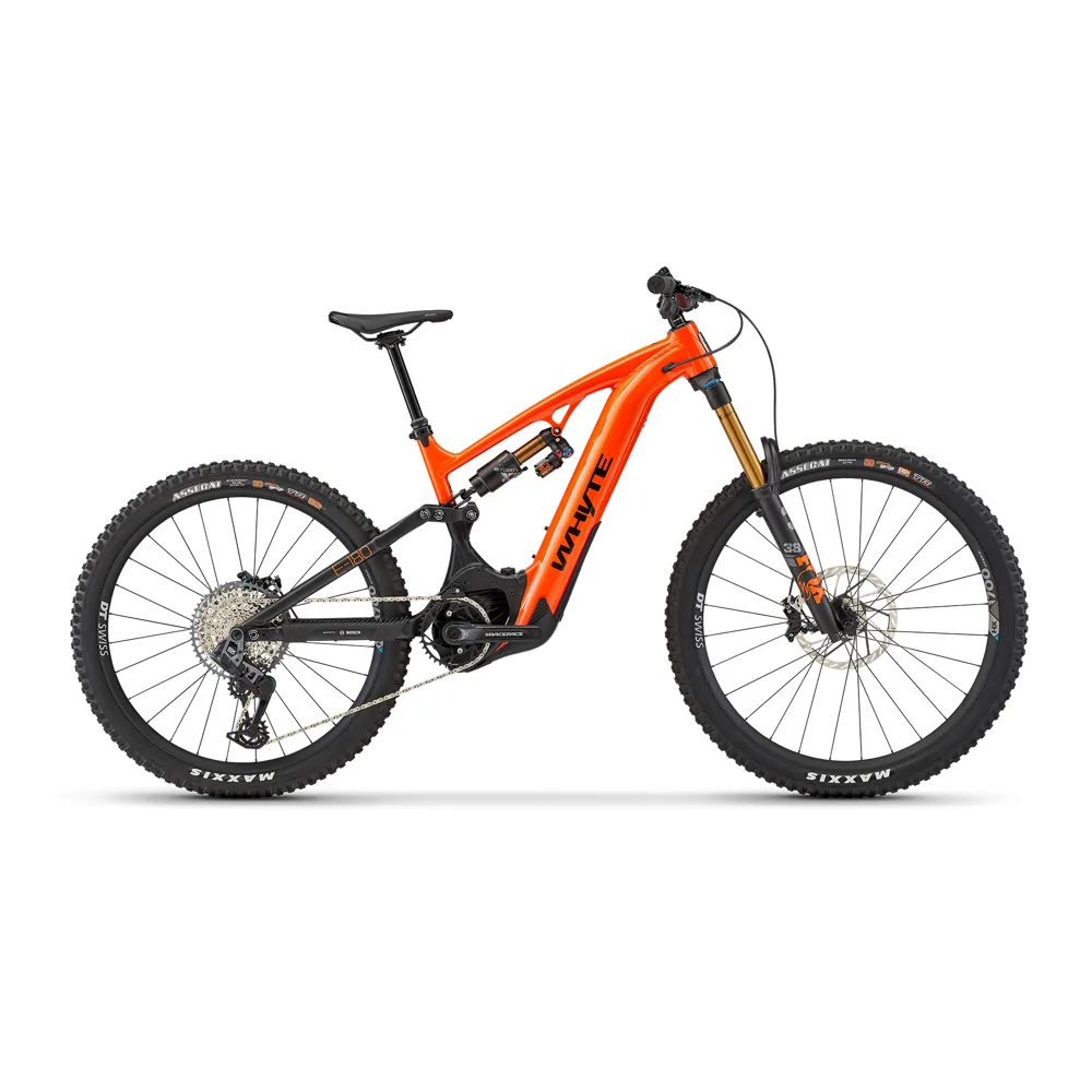uPRISE Bikes Whyte Bikes Whyte E-180 RSX 29er/27.5 2025 Electric Mountain Bike - Orange/Black | Price match, 365 day return s, 18-Month Warranty, Finance Available & Free UK Delivery