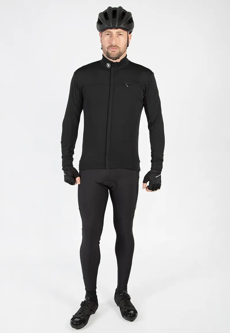 Endura Xtract Roubaix Long Sleeve Jersey - Black-3