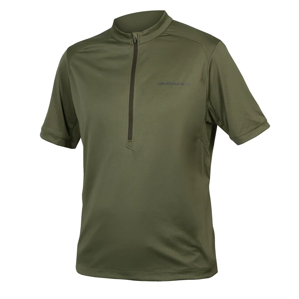 uPRISE Bikes Endura Hummvee Men's Short Sleeve Jersey II - Olive Green | Price match, 365 day return s, 18-Month Warranty, Finance Available & Free UK Delivery