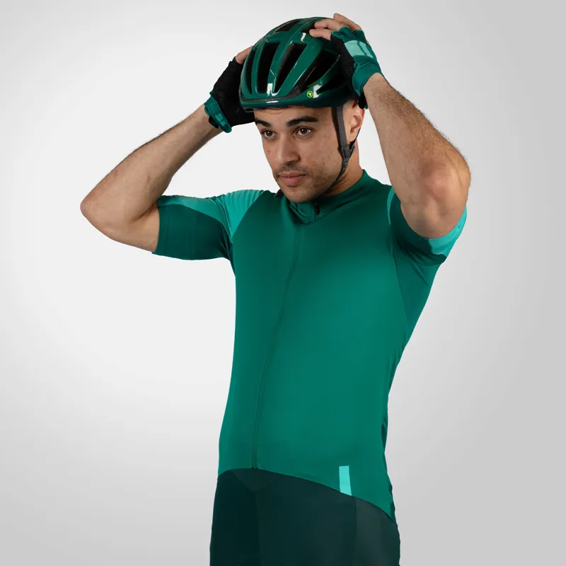 Endura FS260 Men's Short Sleeve Jersey - Emerald Green-3