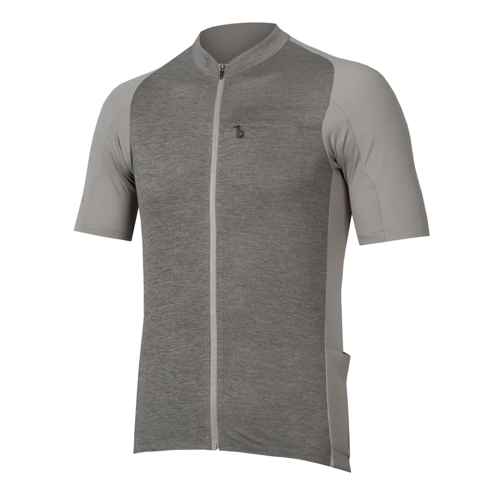 uPRISE Bikes Endura GV500 Reiver Men's Short Sleeve Jersey - Fossil | Price match, 365 day return s, 18-Month Warranty, Finance Available & Free UK Delivery