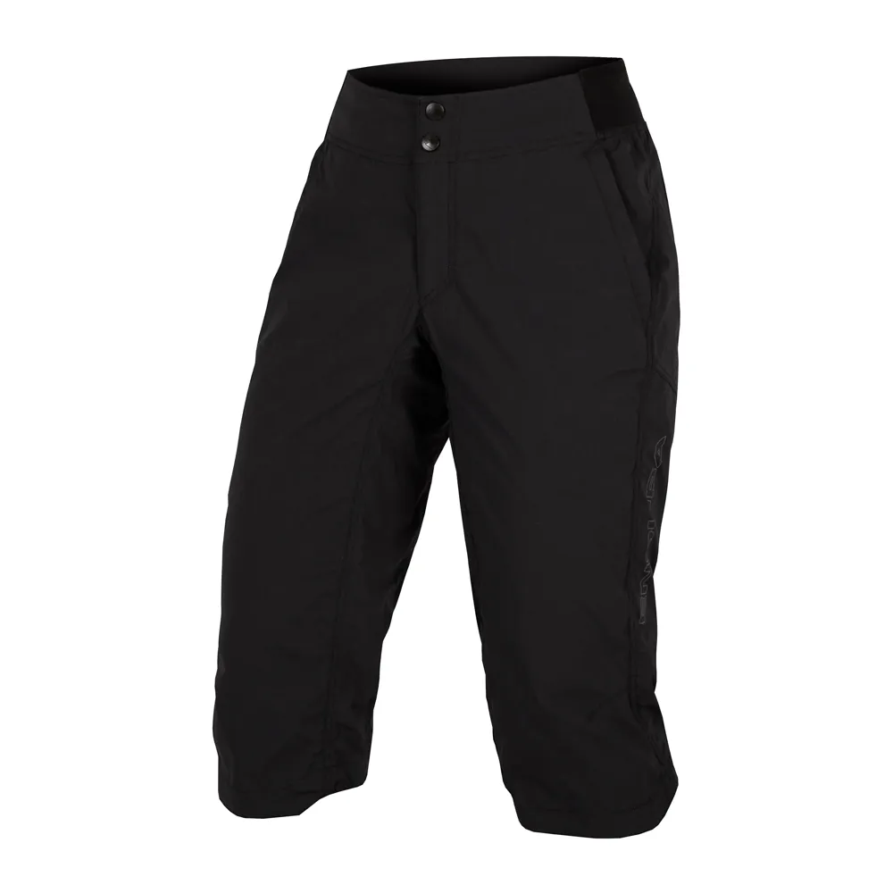 uPRISE Bikes Endura Hummvee Lite Women's 3/4 MTB Baggy Shorts - Black | Price match, 365 day return s, 18-Month Warranty, Finance Available & Free UK Delivery