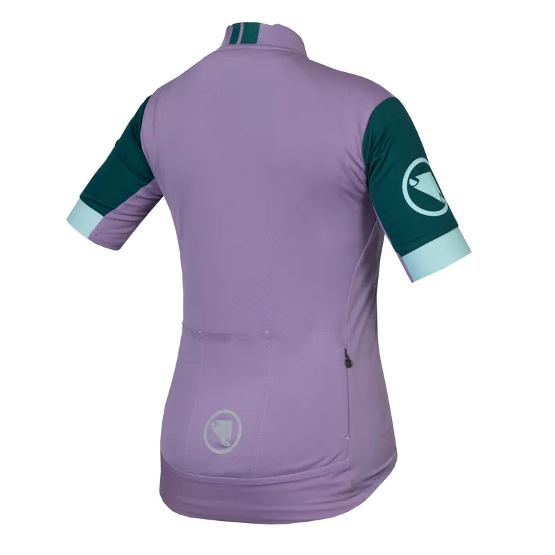 Endura FS260 Women's Short Sleeve Jersey - Violet-1