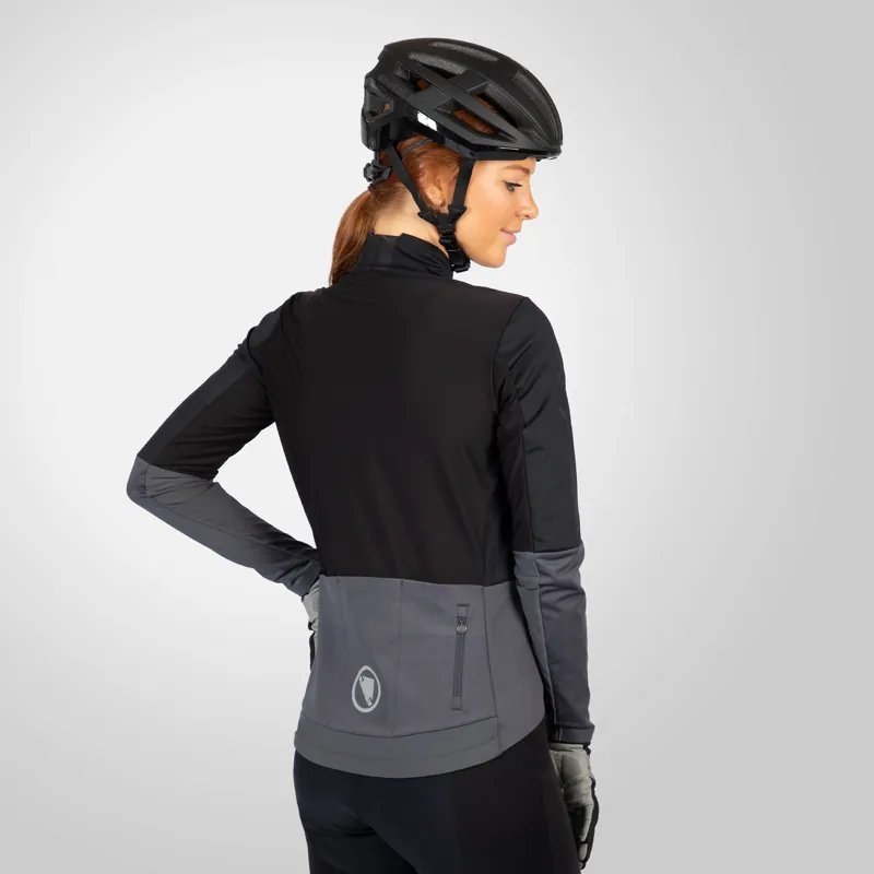 Endura FS260 Jetstream Women's  Long Sleeve Jersey - Black-3