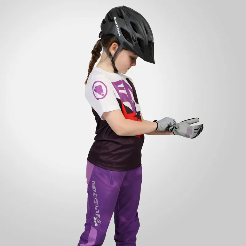 Endura MT500JR Burner Kids Pants - Thistle-3