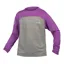 Endura MT500 Burner Kid's Long Sleeve Jersey - Thistle