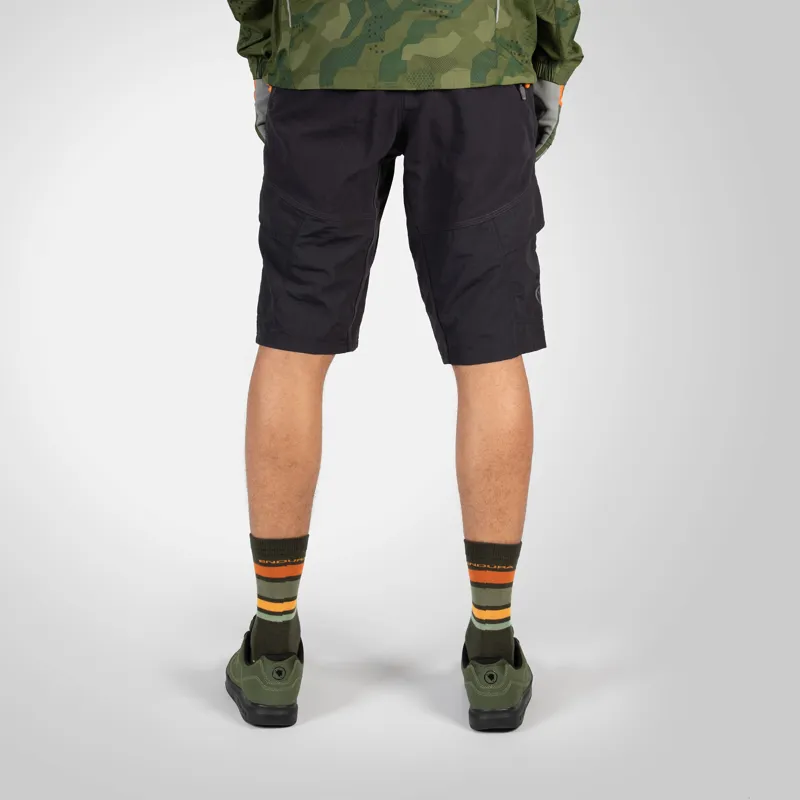 Endura Hummvee Men's Baggy Shorts with Liner - Black-3