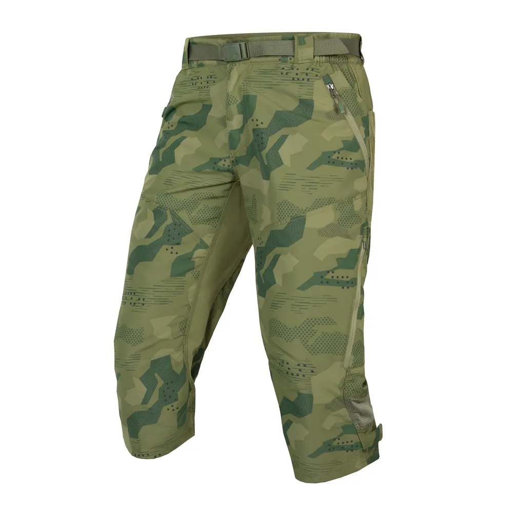 uPRISE Bikes Endura Hummvee Men's 3/4 MTB Baggy Short - Tonal Olive | Price match, 365 day return s, 18-Month Warranty, Finance Available & Free UK Delivery
