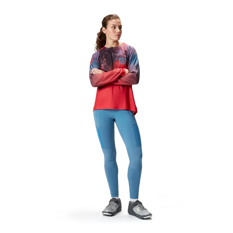 Endura SingleTrack Women's Legging - Blue Steel-5