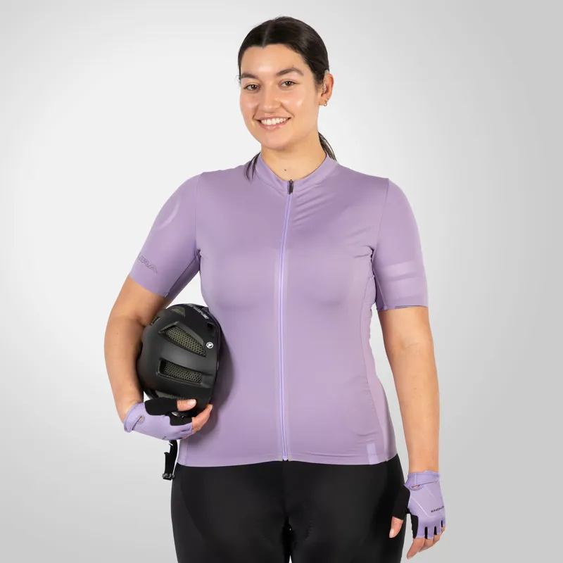 Endura Pro SL Women's Short Sleeve Jersey - Violet-2