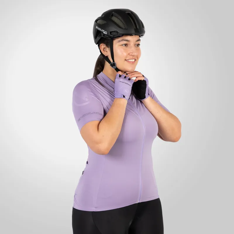 Endura Pro SL Women's Short Sleeve Jersey - Violet-3