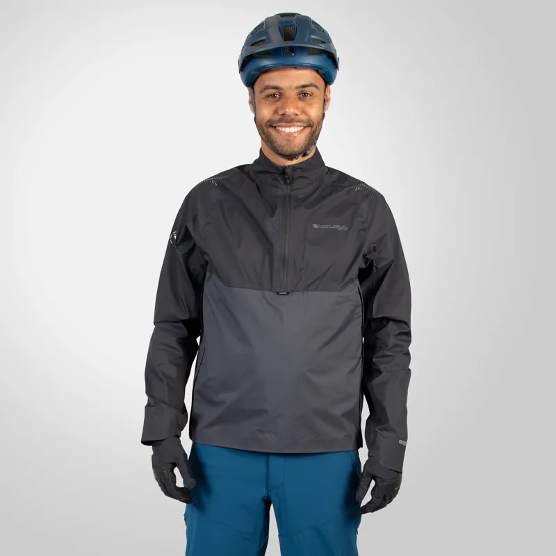 Endura MT500 Lite Pullover Men's Waterproof Jacket - Black-2