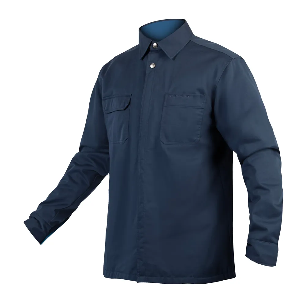 uPRISE Bikes Endura Hummvee Men's Shacket Ink Blue | Price match, 365 day return s, 18-Month Warranty, Finance Available & Free UK Delivery
