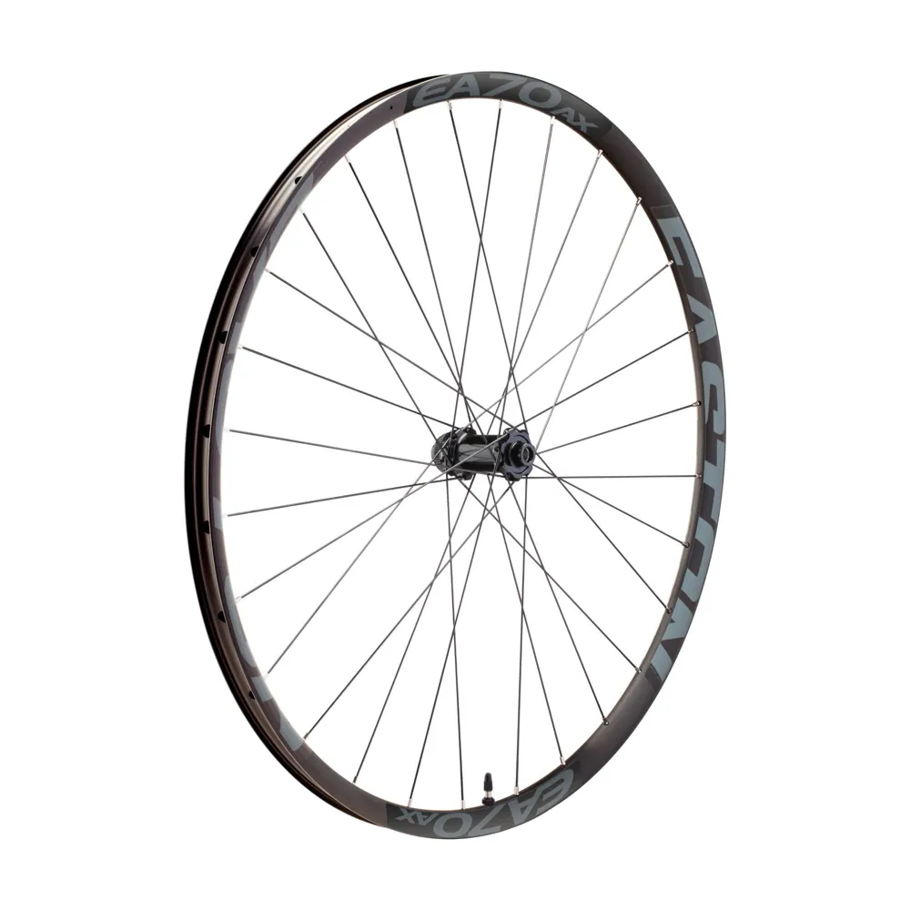 uPRISE Bikes Easton EA70 AX Clincher Centre Lock Disc 700c Front Road Wheel - Black | Price match, 365 day return s, 18-Month Warranty, Finance Available & Free UK Delivery