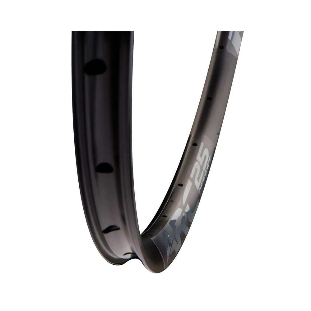uPRISE Bikes Easton Arc Offset 25mm Adventure Road and Gravel Rim - Black | Price match, 365 day return s, 18-Month Warranty, Finance Available & Free UK Delivery