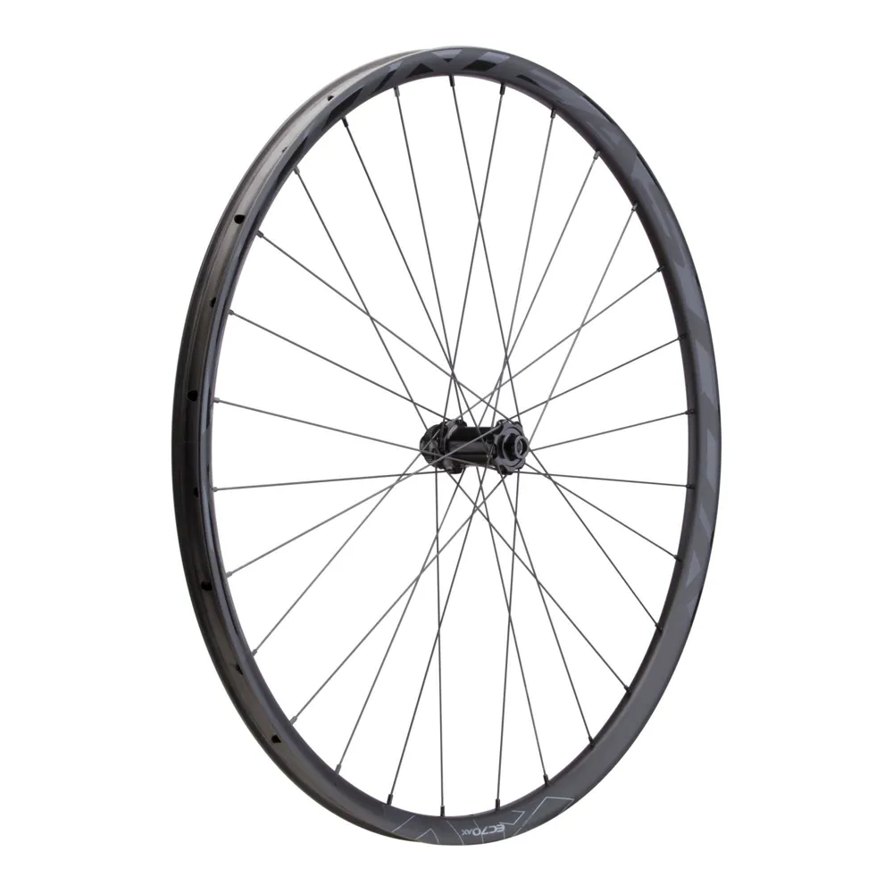 uPRISE Bikes Easton EC70 AX Clincher Centre Lock Disc Front Road Wheel - Black | Price match, 365 day return s, 18-Month Warranty, Finance Available & Free UK Delivery