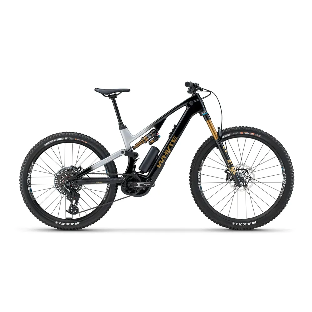 uPRISE Bikes Whyte Bikes Whyte ELyte Evo Stag Works 2026 Electric MTB - Stealth Black/Silver | Price match, 365 day return s, 18-Month Warranty, Finance Available & Free UK Delivery