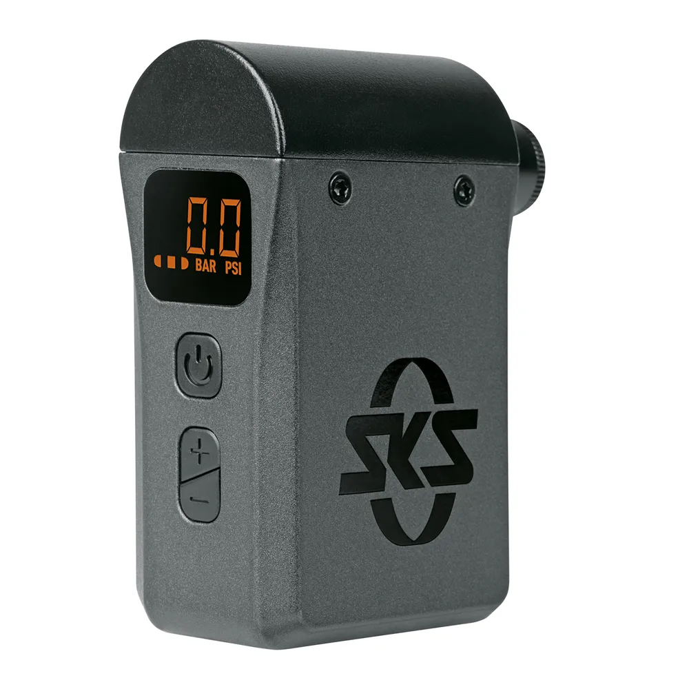 uPRISE Bikes SKS EMP Mini Electric Pump - 120psi - Grey/Black | Price match, 365 day returns, 18-Month Warranty, Finance Available & Free UK Delivery